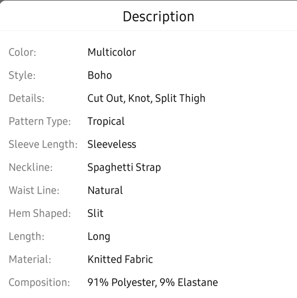 SHEIN Midi Dress - Picture 3 of 3